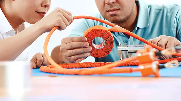 cintas de cableado tesa para la industria de la automocion