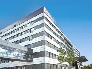 envoltura de edificio con productos tesa